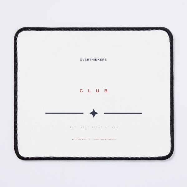 Item preview, Overthinker Club designed and sold by mac2018.