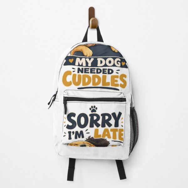 Item preview, Sorry I'm Late My Dog Needed Cuddles Golden Retriever Kawaii designed and sold by Ashley critters.