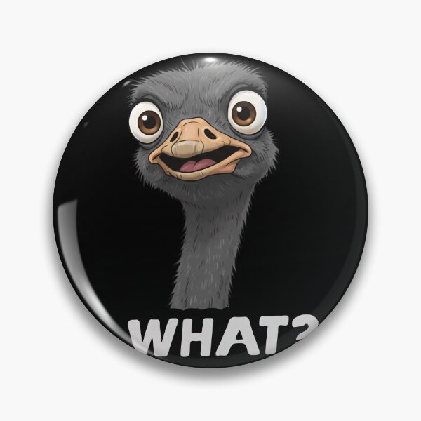 Item preview, Funny Ostrich What Humor Meme Zoo Boys Girls Kids designed and sold by rafaeltto.