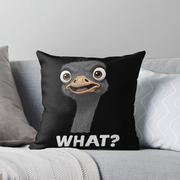 Item preview, Funny Ostrich What Humor Meme Zoo Boys Girls Kids designed and sold by rafaeltto.
