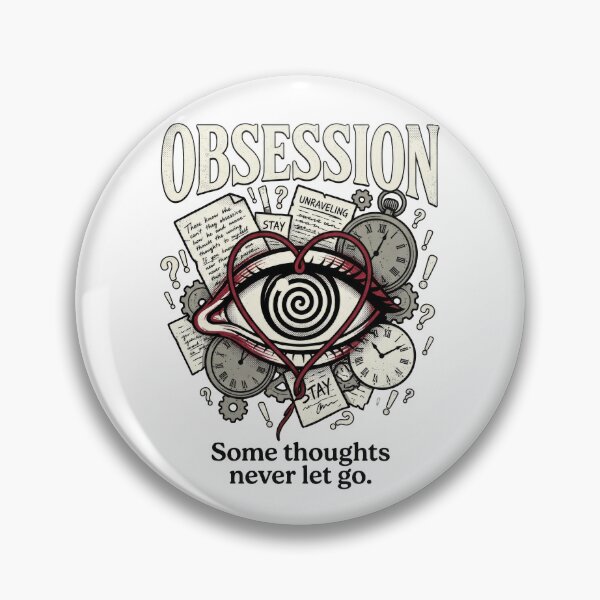 Item preview, Obsession Psychological Thriller Vintage Eye Red Thread Goth Aesthetic designed and sold by Kate1art.