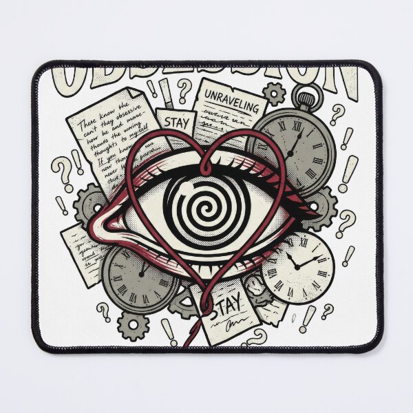 Item preview, Obsession Psychological Thriller Vintage Eye Red Thread Goth Aesthetic designed and sold by Kate1art.