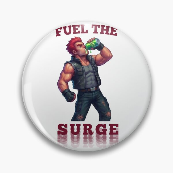 Item preview, Retro Fuel The Surge Energy Drink  designed and sold by RamjoVerse.
