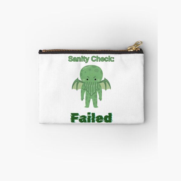 Item preview, Sanity Check Failed - Cute Cthulhu Tabletop RPG Funny Gamer designed and sold by DataNataDesigns.