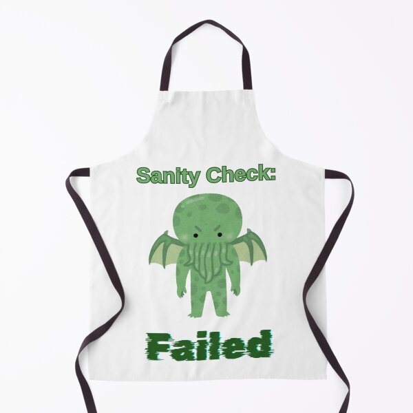 Item preview, Sanity Check Failed - Cute Cthulhu Tabletop RPG Funny Gamer designed and sold by DataNataDesigns.
