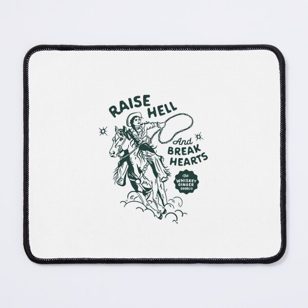 Item preview, Raise Hell And Break Hearts Western Rodeo Cowgirl designed and sold by HeinzanoRoder.