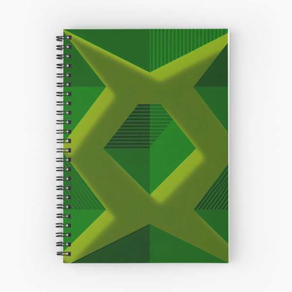 Item preview, Bold Green Geometric Diamond Pattern designed and sold by IntelliMindDesigns.