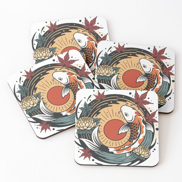 Item preview, vortex – fish, sun, water, flowers in a circle designed and sold by PawelZmich.