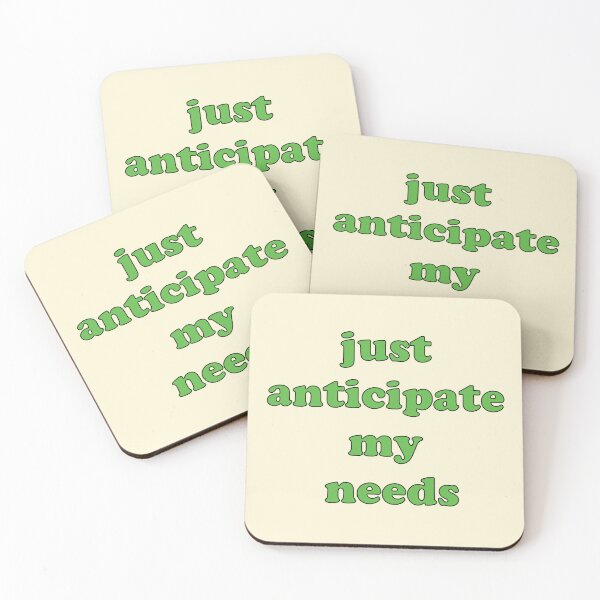 Item preview, just anticipate my needs designed and sold by tristin's hut.