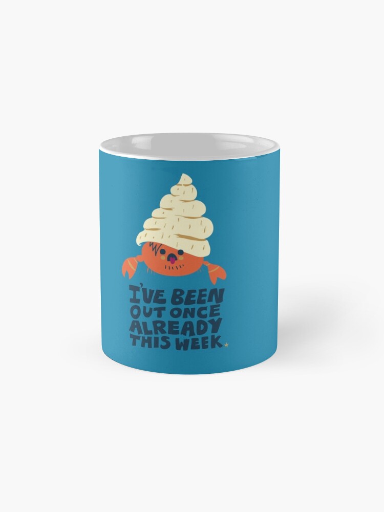 Thumbnail 4 of 6, Coffee Mug, Hermit Crab designed and sold by Bryceworld.