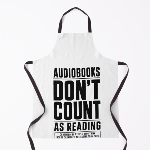 Item preview, Funny Book Lover Audiobook Reader Quote Humor designed and sold by elderberry.