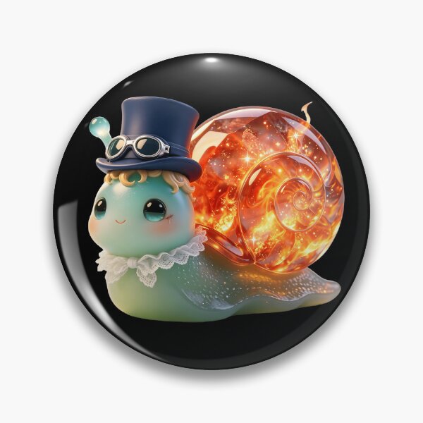 Item preview, Emerald Snail - The Heroic Flame Prince & Revolutionary Hat designed and sold by ABYSSLAB.