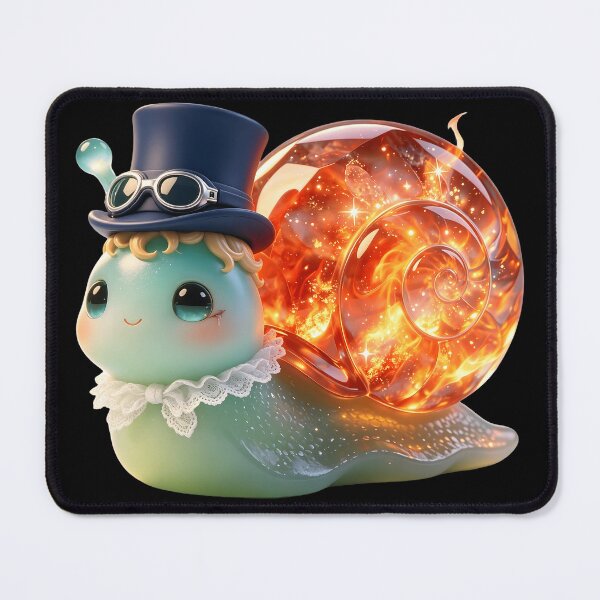 Item preview, Emerald Snail - The Heroic Flame Prince & Revolutionary Hat designed and sold by ABYSSLAB.