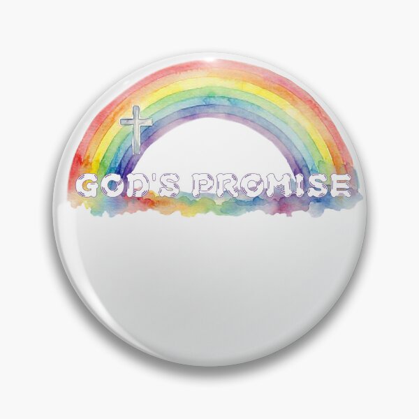 Artikelvorschau, DER REGENBOGEN IST GOTTES VERSPRECHEN entworfen und verkauft von Frogiie.