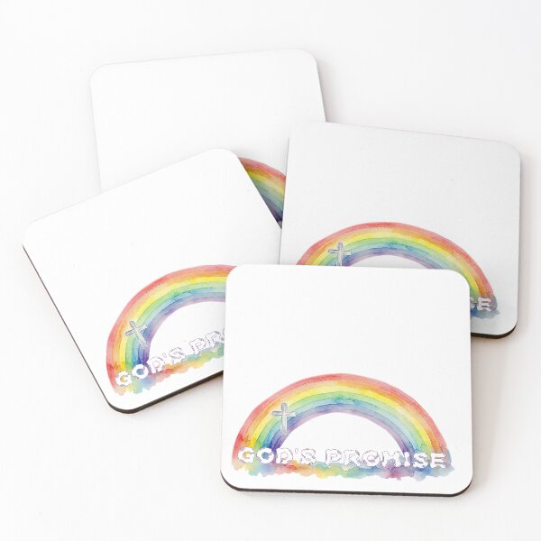 Item preview, THE RAINBOW IS GOD'S PROMISE designed and sold by Frogiie.