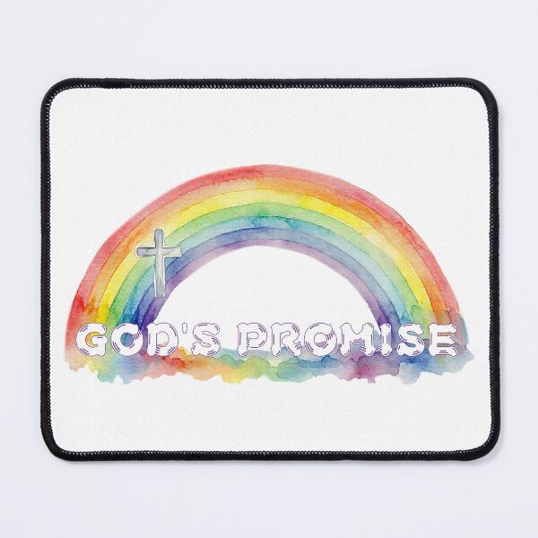 Item preview, THE RAINBOW IS GOD'S PROMISE designed and sold by Frogiie.