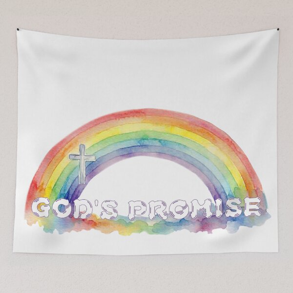 Item preview, THE RAINBOW IS GOD'S PROMISE designed and sold by Frogiie.