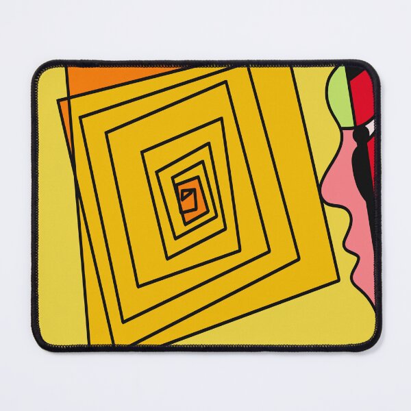 Item preview, Abstract Geometric Maze and Silhouette Art designed and sold by SahmatArt.