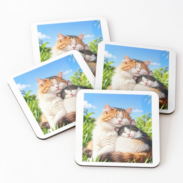 Item preview, Two Sweet Funny Cats Picture designed and sold by UdertakerSHOP.