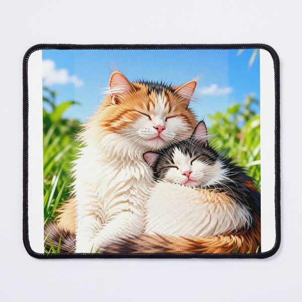 Item preview, Two Sweet Funny Cats Picture designed and sold by UdertakerSHOP.