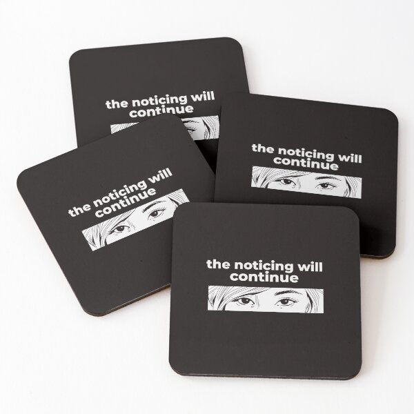 Item preview, THE NOTICING WILL CONTINUE | CORE INSIGHTS SERIES — SIGNAL CULTURE EDITION designed and sold by WitLounge.