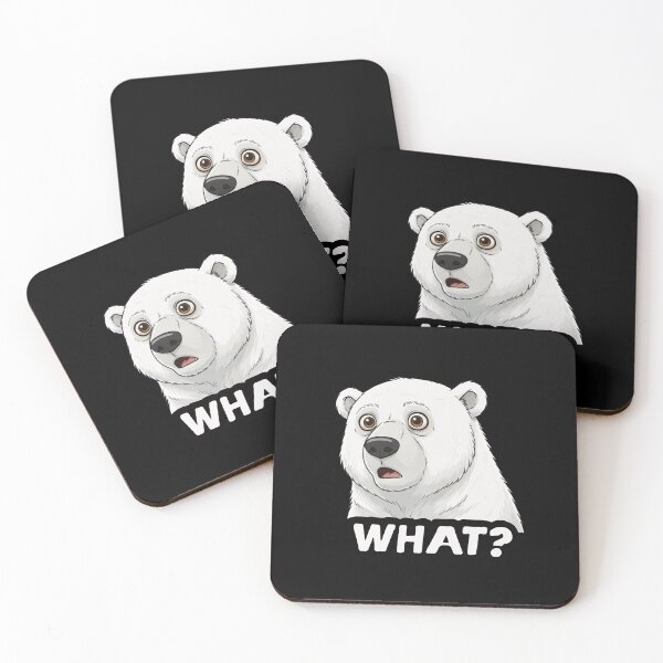 Item preview, Funny Polar Bear What Humor Meme Zoo Boys Girls Kids designed and sold by rafaeltto.