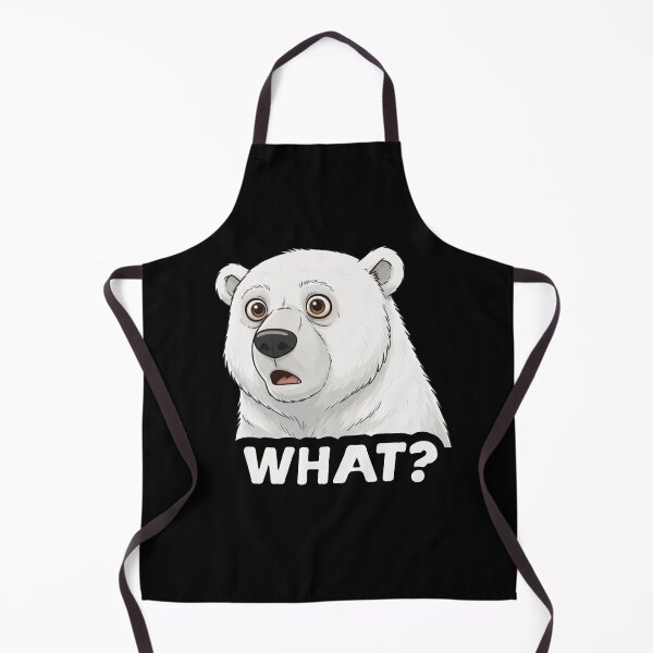 Item preview, Funny Polar Bear What Humor Meme Zoo Boys Girls Kids designed and sold by rafaeltto.