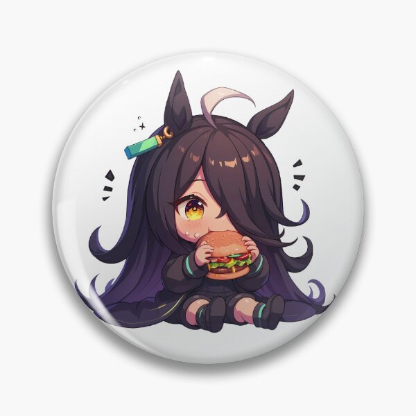 Item preview, Manhattan Cafe Uma Musume Chibi Burger Midnight Snack designed and sold by earlobejerk.