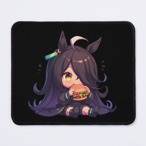 Item preview, Manhattan Cafe Uma Musume Chibi Burger Midnight Snack designed and sold by earlobejerk.