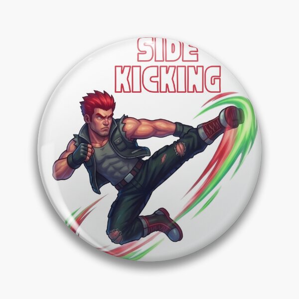 Item preview, Retro Anime Side Kicking designed and sold by RamjoVerse.