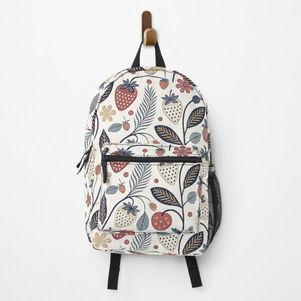 Item preview, Strawberry Folk Pattern | Scandinavian Summer Design designed and sold by Shuga-Design.