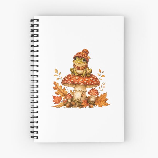 Item preview, Cute Frog Mushroom Toadstool Autumn Forestcore Goblincore designed and sold by AQUILAKREO.