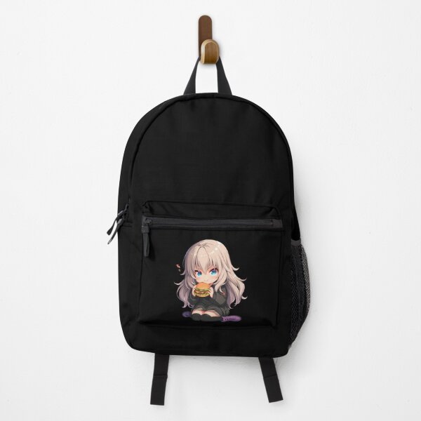 Item preview, Und Erika Itsumi Girls Und Panzer Anime Cute Chibi Burger Kawaii Pastel designed and sold by earlobejerk.