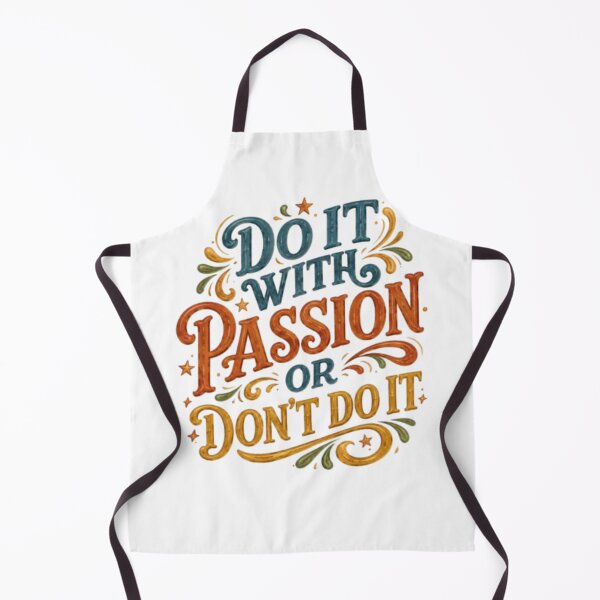 Item preview, Do It With Passion Or Don’t Do It – Vintage Motivational Typography Design designed and sold by tupuedesmas.