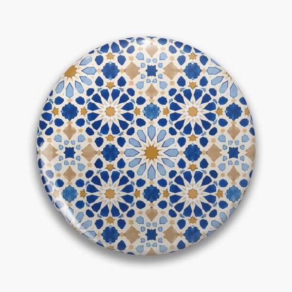 Item preview, moroccan zellige heritage pattern designed and sold by Stickers  Designer.
