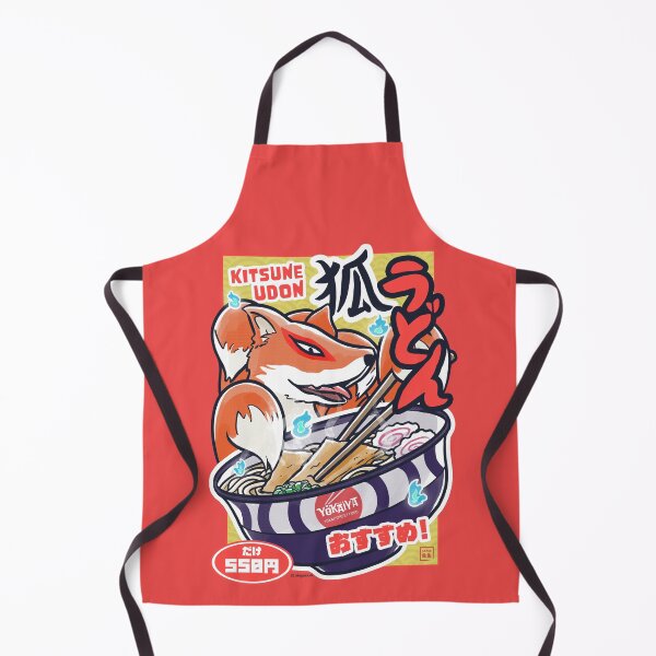 Item preview, KITSUNE UDON - Japanese style food and yokai designed and sold by AkageSensei.
