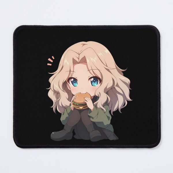 Item preview, Kay Girls und Panzer Chibi Burger Blue Eye Kawaii designed and sold by earlobejerk.