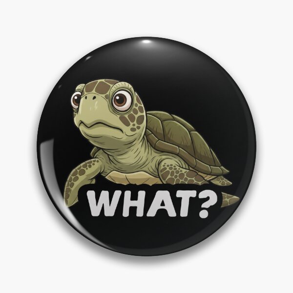 Item preview, Funny Sea Turtle What Humor Meme Zoo Boys Girls Kids designed and sold by rafaeltto.