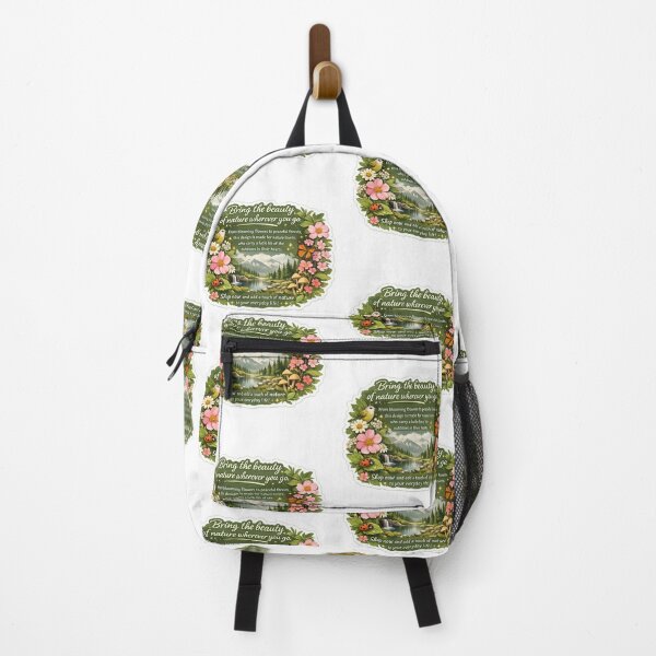 Item preview, Nature Lover Paradise Sticker | Floral Forest Landscape PNG designed and sold by Ishratparween11.