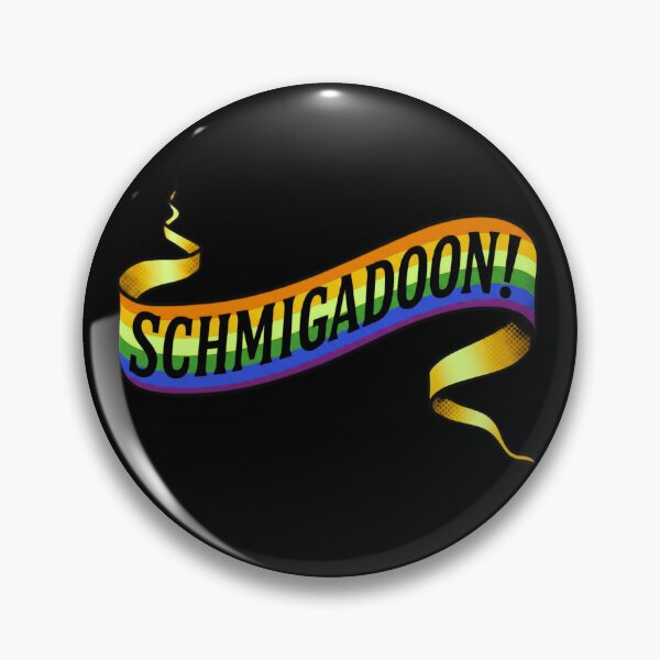 Item preview, Schmigadoon! Retro Rainbow Stripes Banner designed and sold by YonderAndBeyond.