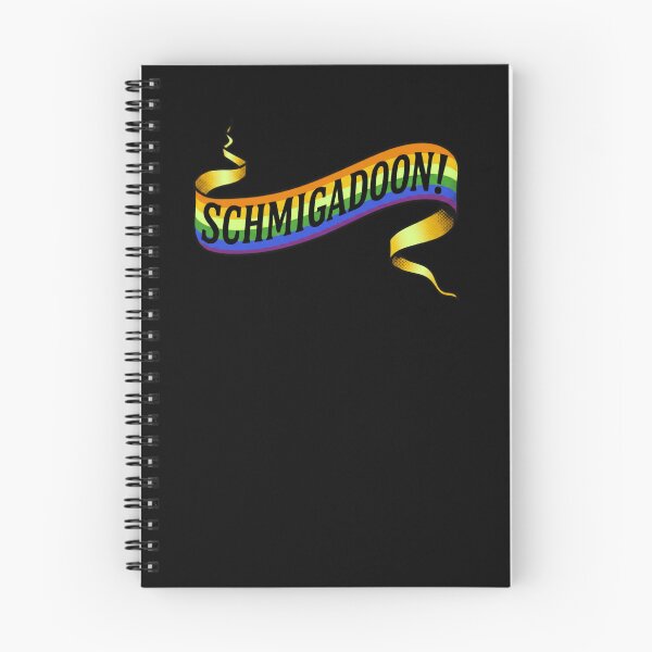 Item preview, Schmigadoon! Retro Rainbow Stripes Banner designed and sold by YonderAndBeyond.