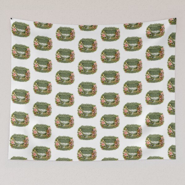 Item preview, Nature Lover Paradise Sticker | Floral Forest Landscape PNG designed and sold by Ishratparween11.
