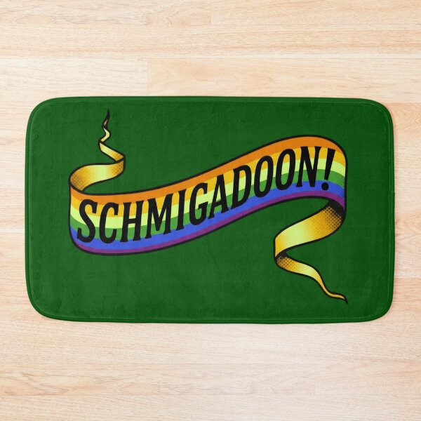Item preview, Schmigadoon! Retro Rainbow Stripes Banner designed and sold by YonderAndBeyond.