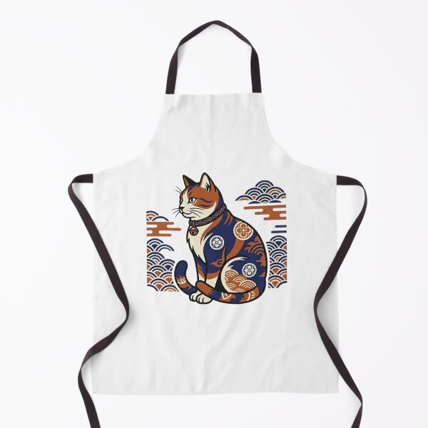 Item preview, Japanese Woodblock Print Cat Vintage Art Lover Gift designed and sold by SleepyPanda_Designs.