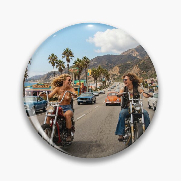 Item preview, California biker girls designed and sold by VERYOLDROAD BY AXTON BROWNING .