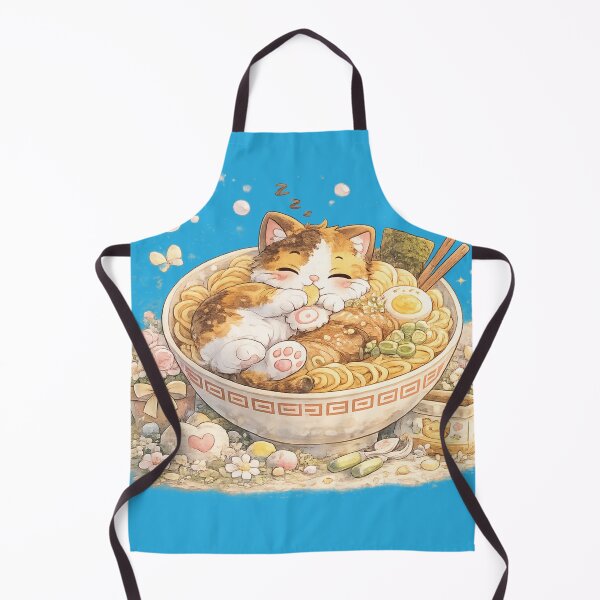 Item preview, Mochi Cozy Cat – Dreamy Ramen Nap designed and sold by Mochi Studio.
