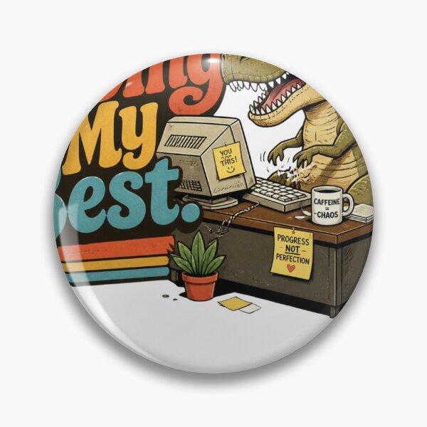 Item preview, I'm Doing My Best – Funny T-Rex designed and sold by LegacyWave.