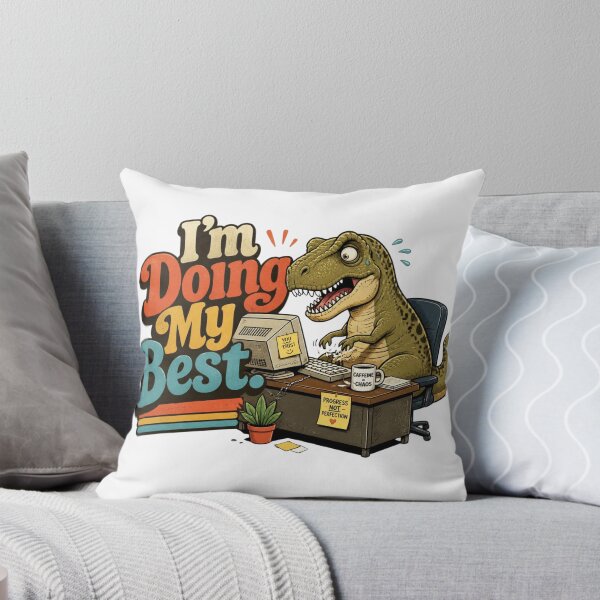 Item preview, I'm Doing My Best – Funny T-Rex designed and sold by LegacyWave.