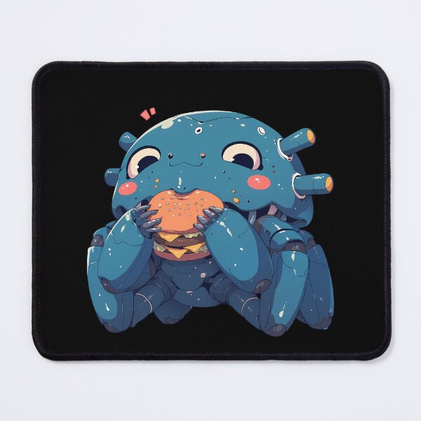 Item preview, Tachikoma Anime Tachikoma Ghost In The Shell Chibi Kawaii Burger Anime Cute Playful Robot designed and sold by earlobejerk.