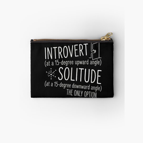 Item preview, Introvert & Solitude  The Only Option designed and sold by artlife4.